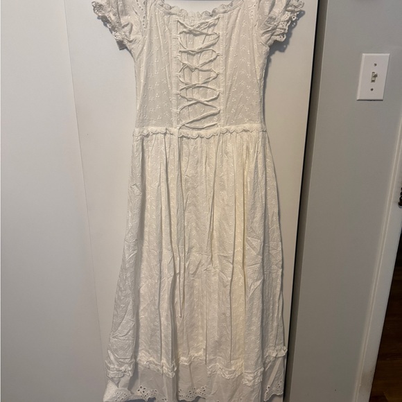 Lacemade Little Jasmine Cotton Corset Dress - Picture 6 of 10